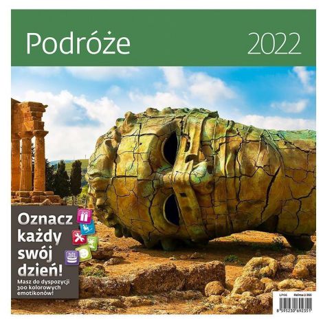 2024 Kalendarz Ścienny Narcissus Podróże